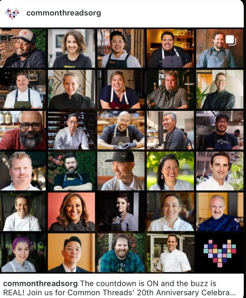 Top chefs participating in Beyond the Table.